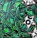 Stencil Girl, I AM Collage, 9"x12" Stencil, Designed by Cat Kerr