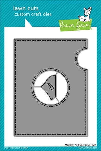 Lawn Fawn, Lawn Cuts Custom Craft Dies, Magic Iris Add-On (LF2239)