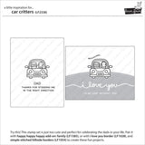 Lawn Fawn Clear Stamps 3"X4", Car Critters