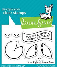 Lawn Fawn, Photopolymer Clear Stamps, Year Eight