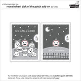 Lawn Fawn, Lawn Cuts Custom Craft Die, Reveal Wheel Pick Of The Patch Add-On