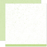 Lawn Fawn, Spiffy Speckles, Double-Sided Cardstock 12"X12", Pesto