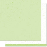 Lawn Fawn, Spiffy Speckles, Double-Sided Cardstock 12"X12", Pesto