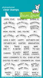 Lawn Fawn, Reveal Wheel Spring Sentiments, Clear Stamps