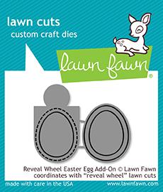 Lawn Cuts Custom Craft Die, Reveal Wheel Easter Egg Add-On