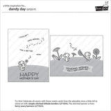 Lawn Fawn, Clear Stamps, Dandy Day (LF2217)