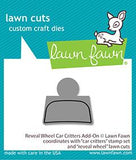 Lawn Fawn, Lawn Cuts Custom Craft Die, Reveal Wheel Car Critters Add-On