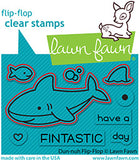Lawn Fawn, Flip-Flop Clear Stamps & Dies Combo, dah-nuh Flip-Flop