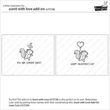 Lawn Fawn, Lawn Cuts Custom Craft Dies, Scent with Love Add-On (LF2729)