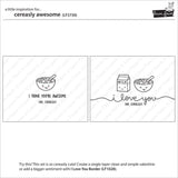 Lawn Fawn Clear Stamps, Cerealsly Awesome (LF2730)