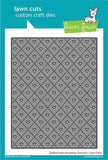 Lawn Fawn, Lawn Cuts Custom Craft Die, Quilted Heart Backdrop: Portrait (LF2739)