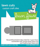 Lawn Fawn, Lawn Cuts Custom Craft Die, Reveal Wheel Build-A-Barn Add-On