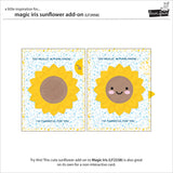 Lawn Fawn, Lawn Cuts Custom Craft Die, Magic Iris Sunflower Add-On (LF2958)