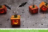 Lawn Fawn, Lawn Cuts Custom Craft Die, Tiny Gift Box Jack-O'-Lantern Add-On (LF2968)