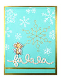 Lawn Fawn, Hot Foil Plate, Snowflake Duo (LF2979)