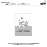 Lawn Fawn Clear Stamps 4"X6", Eggstraordinary Easter Add-On (LF3079)