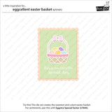 Lawn Fawn, Lawn Cuts Custom Craft Die, Eggcellent Easter Basket (LF3101)