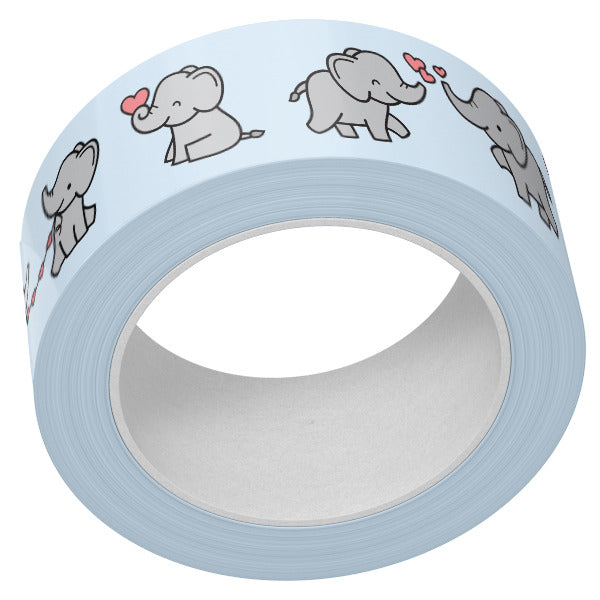 Lawn Fawn, Lawn Fawndamentals Washi Tape, Elephant Parade