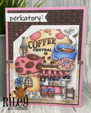 Riley & Company, Rubber Stamps, Urban Chic Business District, Coffee Central
