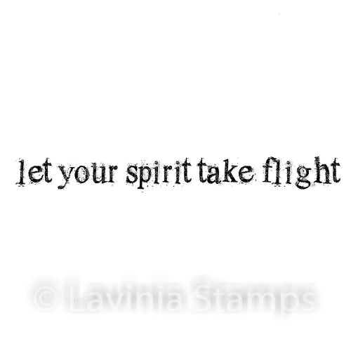 Lavinia Stamps, Let Your Spirit Take Flight (LAV523), Clear Stamp