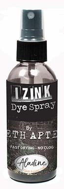 IZINK Dye Spray Seth Apter, Liquorice (Fast Drying, No Clog)