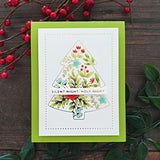 Spellbinders Glimmer Hot Foil Plate & Die from the Glimmer Greetings Collection, Blooming Tree