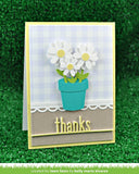 Lawn Fawn, Lawn Cuts Custom Craft Die, Thanks Line Border