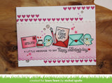 Lawn Fawn, Clear Stamps & Dies Combo, Love Letters (LF1292 & LF1293)