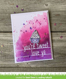 Lawn Fawn, Lawn Cuts Custom Craft Die, You're Sweet Line Border