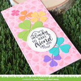 Lawn Fawn, Lawn Clippings Stencils, Clover Background