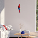 Papercraft World, 3D Papercraft Model DIY Kit, Wall Art - Macaw