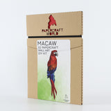 Papercraft World, 3D Papercraft Model DIY Kit, Wall Art - Macaw