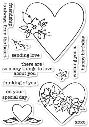 Memory Box, So Many Things To Love, Clear Stamp - Scrapbooking Fairies