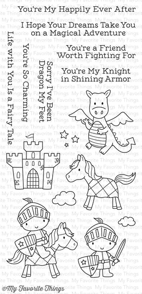 My Favorite Things, Knight In Shining Armor, Clear Stamps - Scrapbooking Fairies