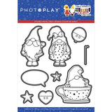 PhotoPlay Photopolymer Stamp & Etched Die Combo, Tulla & Norbert's Magical Vacation
