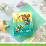 Lawn Fawn, Flip-Flop Clear Stamps & Dies Combo, Mermaid For You Flip-Flop (LF2595 & LF2596)