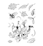 Pink Ink Designs A5 Clear Stamp, Hobgoblin No. 2, Flying Goblin, Merryfall