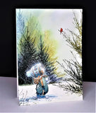 Penny Black, Clear Stamp Set, Sweet Sledder (Mini) (30-647)