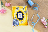 Crafter's Companion, Nature's Garden Cut & Embossing Folder, Bee-Youtiful, Bees in Nature