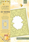 Crafter's Companion, Nature's Garden Cut & Embossing Folder, Bee-Youtiful, Bees in Nature