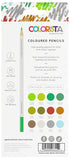 Spectrum Noir, Colorista Coloured Pencil Set for Vibrant Blendable Color, Natural Landscape (12pc)