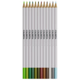 Spectrum Noir, Colorista Coloured Pencil Set for Vibrant Blendable Color, Natural Landscape (12pc)
