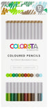 Spectrum Noir, Colorista Coloured Pencil Set for Vibrant Blendable Color, Natural Landscape (12pc)
