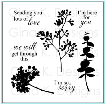 Gina K. Designs, Clear Stamps, Nurturing Blooms