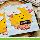 Lawn Fawn Clear Stamps & Dies Combo, Long Distance Hugs (LF2510 & LF2511)