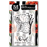 Brutus Monroe, 3x4 Clear Stamps, Owl Love You (BRU4258)