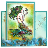 Stampendous, Mermaid, Cling Stamp - Scrapbooking Fairies