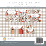 The Paper Boutique, 8"x8" Embellishment Pad, Happy Days