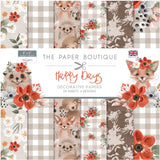 The Paper Boutique, 8"x8" Embellishment Pad, Happy Days