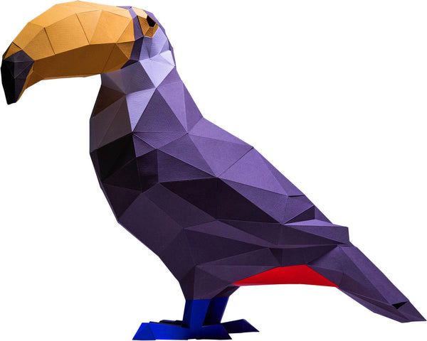 Papercraft World, 3D Papercraft Model Kit, Table & Floor -  Toucan